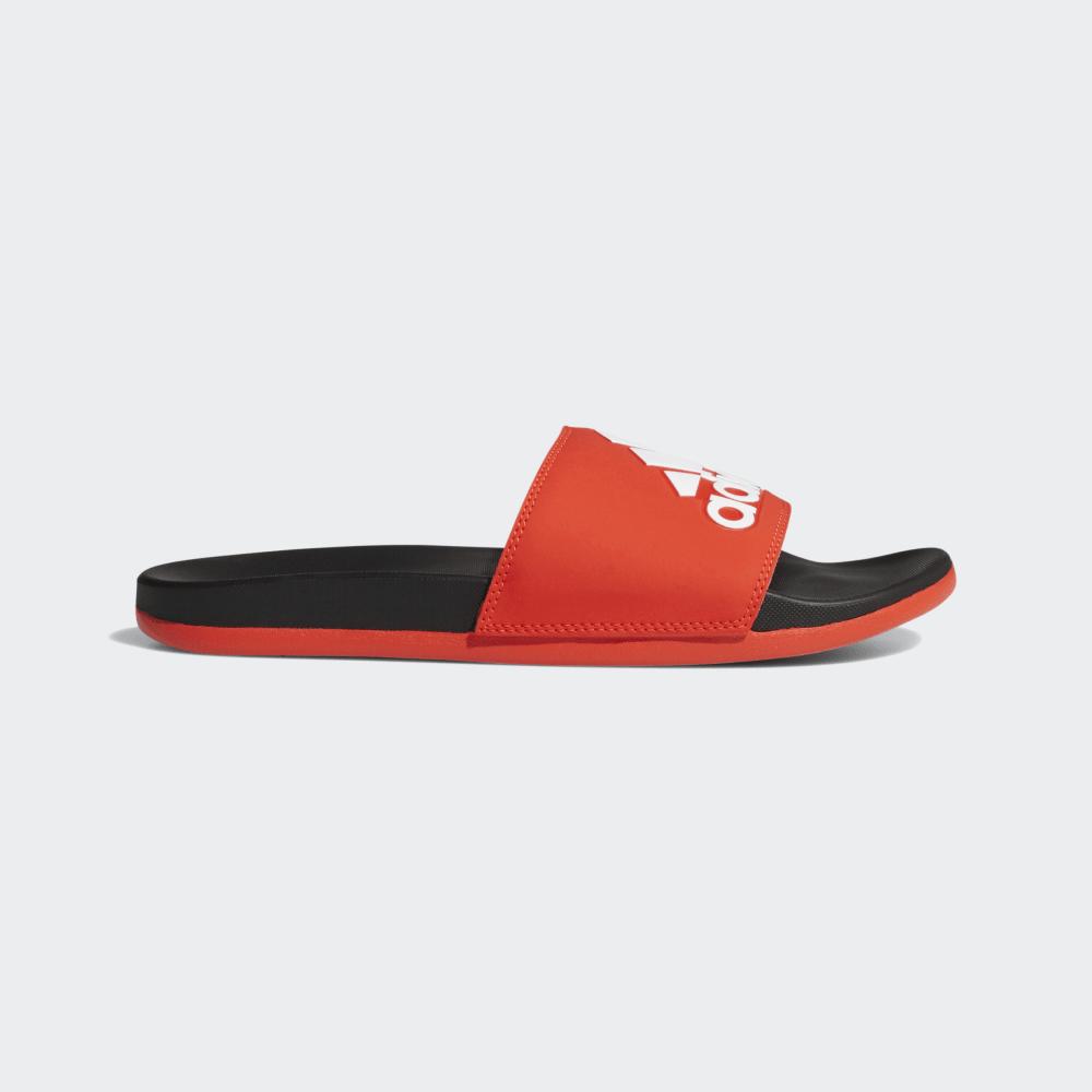 Adidas Men's Adilette Comfort Slides Red/White/Black Ireland F34722